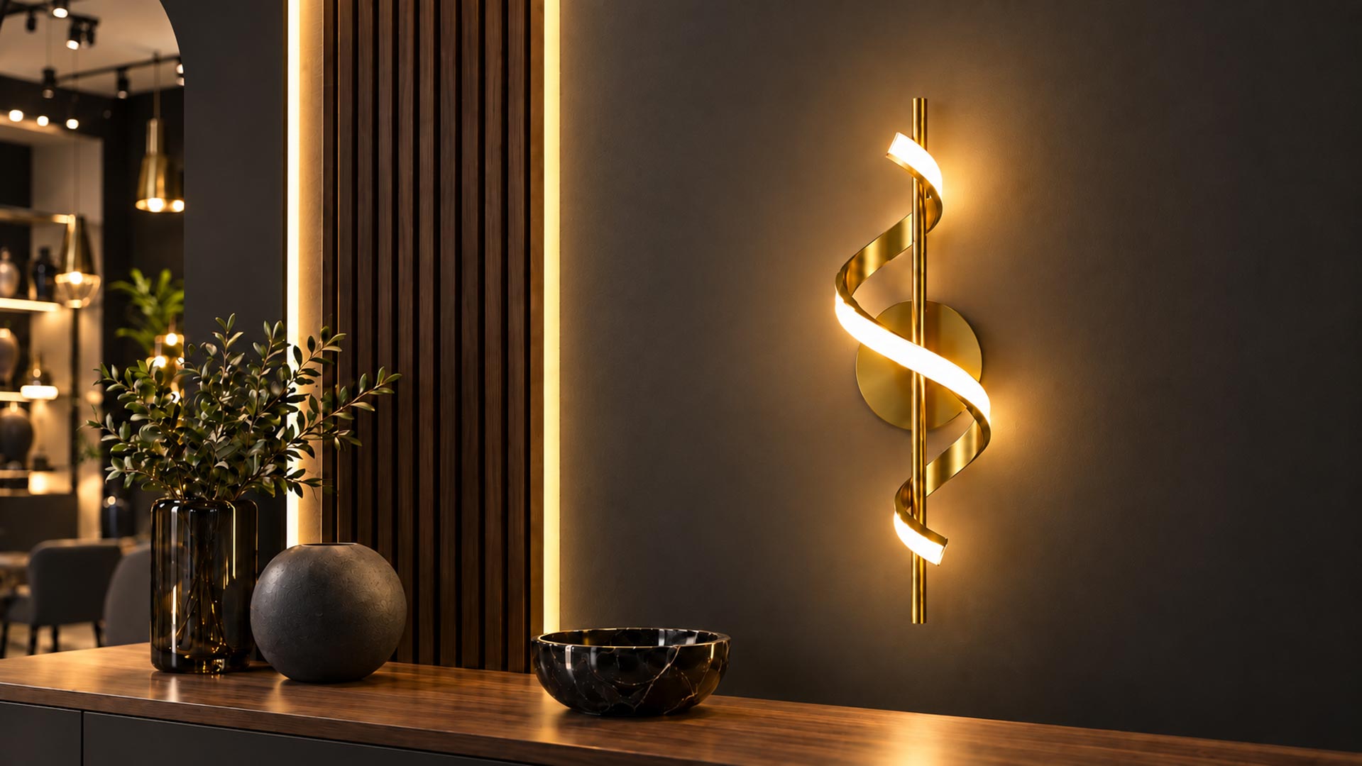 Showroom INOVED iluminado